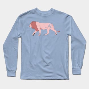 Leo (Baby Pink) Long Sleeve T-Shirt